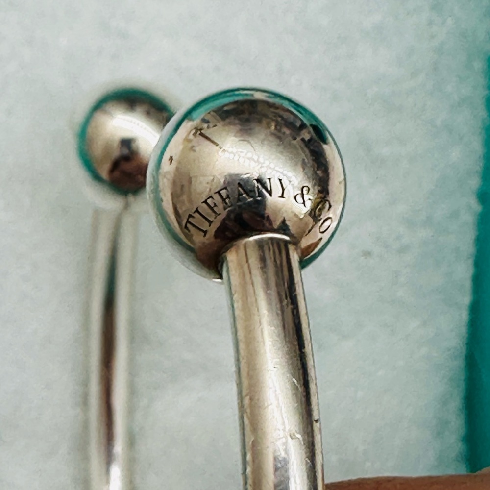 Tiffany & Co. Sterling Silver Ball Cuff Bracelet - Silver - Picture 9 of 9